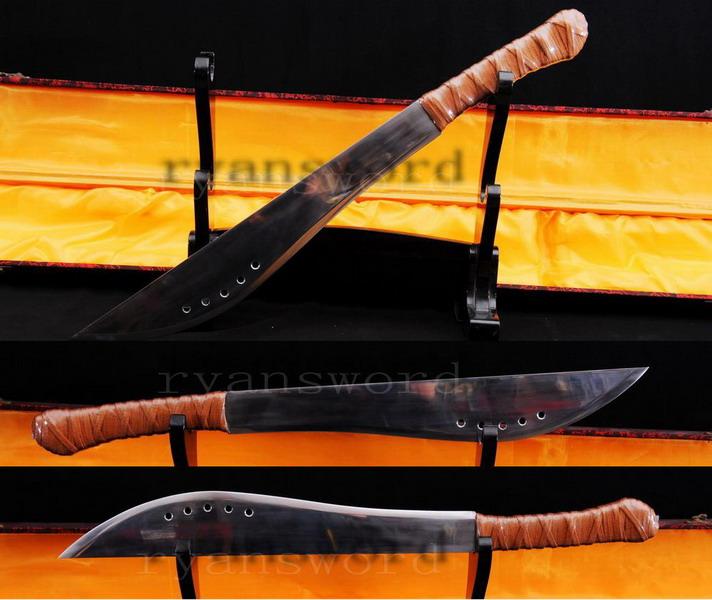 Full Functional Eli Sword With Leather Shealth Heavy Duty Cutting