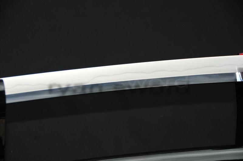 High Quality 1095 Carbon Steel+Folded Steel+Clay Tempered Japanese Samurai Katana Sword