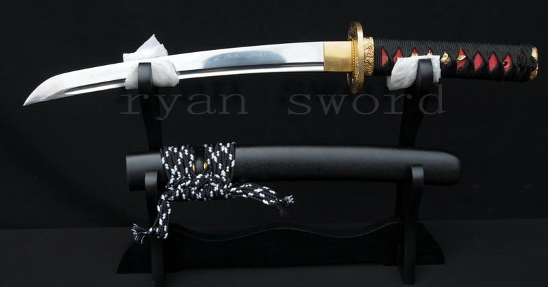 High Quality Clay Tempered 1095 Carbon Steel Japanese Samurai Tanto Sword