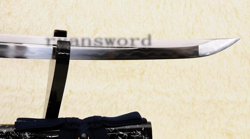 Hand Forged Clay Tempered Japanese Honsanmai Samurai Wakizashi Sword